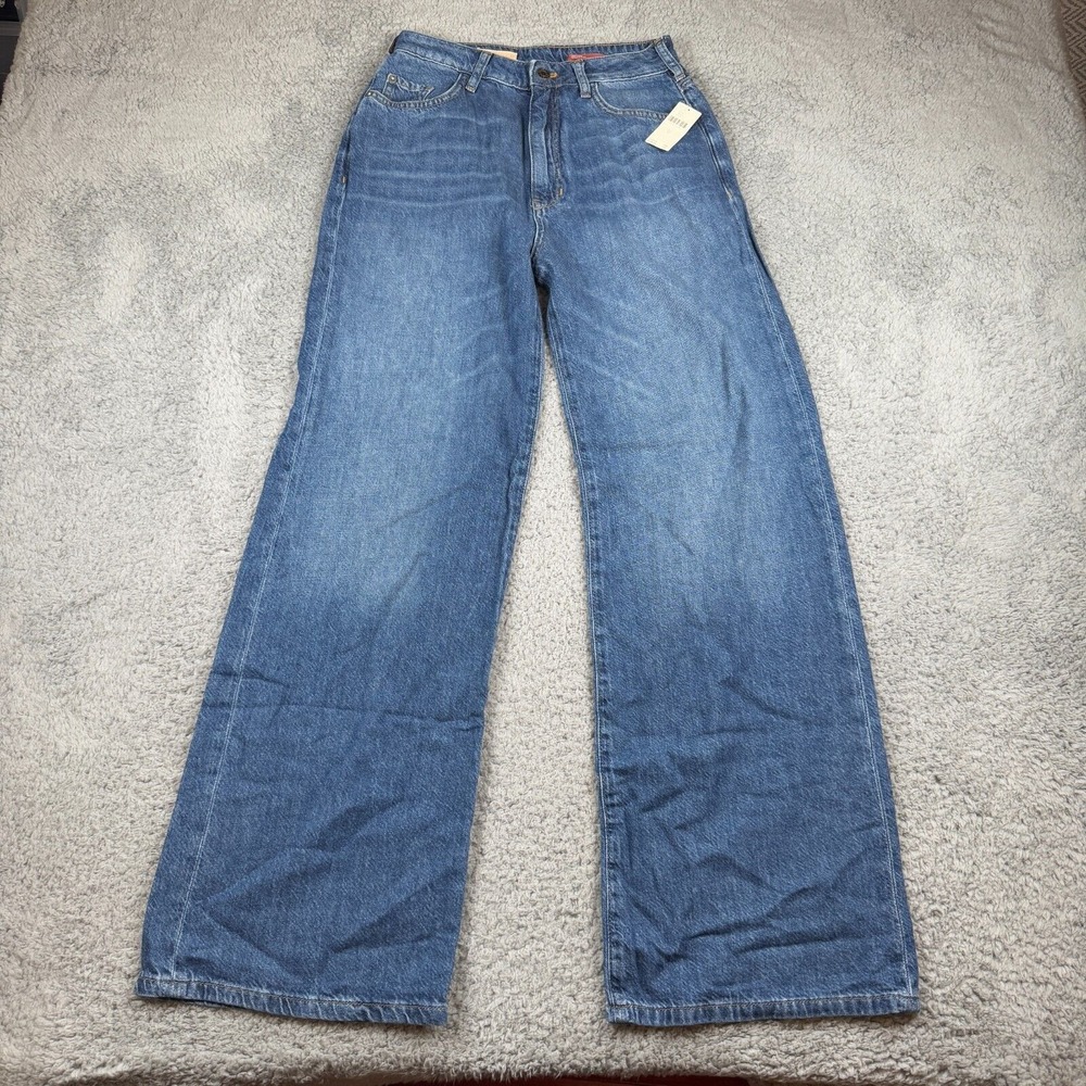 NWT Pilcro Anthropologie Womens Size 25 Wide Leg Jeans Trendy